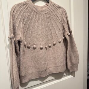 Chunky Pom sweater